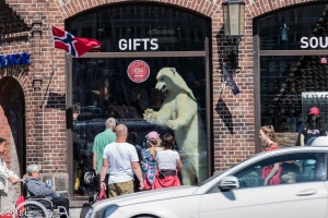 Bergen, Souvenirgeschäft