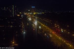berliner Strassen bei Nacht