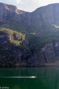 Aurlandsfjord  Wasserfall