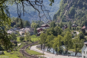 Flam, Spaziergang