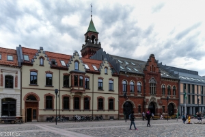 Kristiansand, Norwegen, Stadtrundgang, Architektur