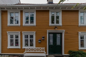 Kristiansand, Norwegen, Stadtrundgang, skandinavische Architektur