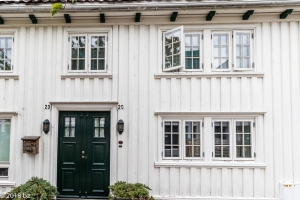 Kristiansand, Norwegen, Stadtrundgang, skandinavische Architektur