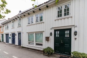Kristiansand, Norwegen, Stadtrundgang, skandinavische Architektur