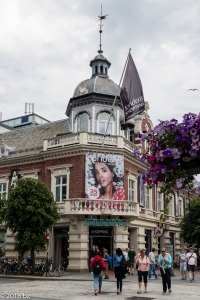 Kristiansand, Norwegen, Stadtrundgang, skandinavische Architektur