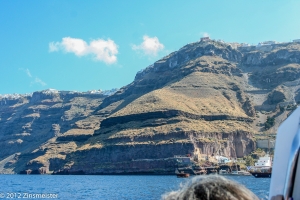 Santorini, vom Schiff zur Insel