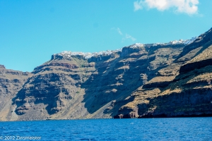 Santorini, vom Schiff zur Insel