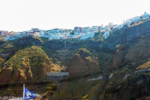 Santorini, vom Schiff zur Insel