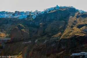 Santorini, vom Schiff zur Insel